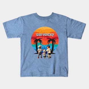 three brothers Kids T-Shirt